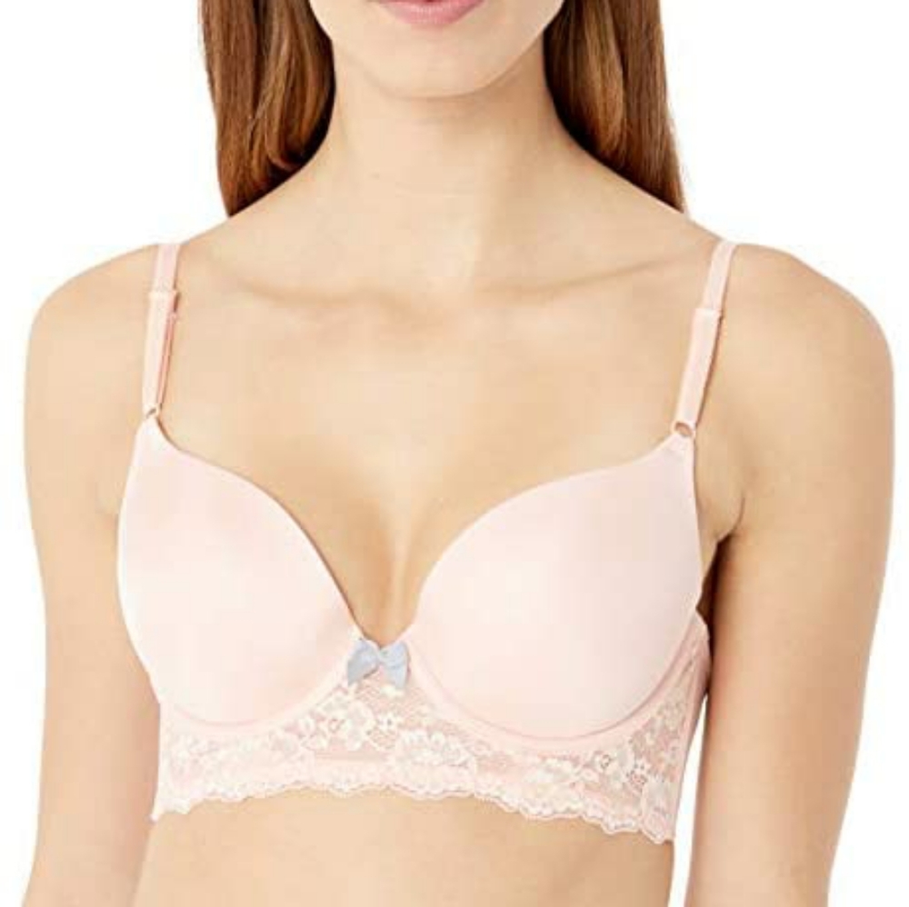 Lily of France Sensational Lace Push Up Bra